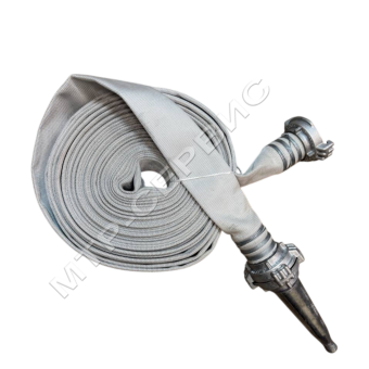 Рукав пожарный для кранов морозостойкий РПК-(В)-50-1,0-УХЛ1 с головкой ГР-50А и стволом ручным пожарным РС-50.01П Рукав пожарный для кранов морозостойкий РПК-(В)-50-1,0-УХЛ1 с головкой ГР-50А и стволом ручным пожарным РС-50.01П